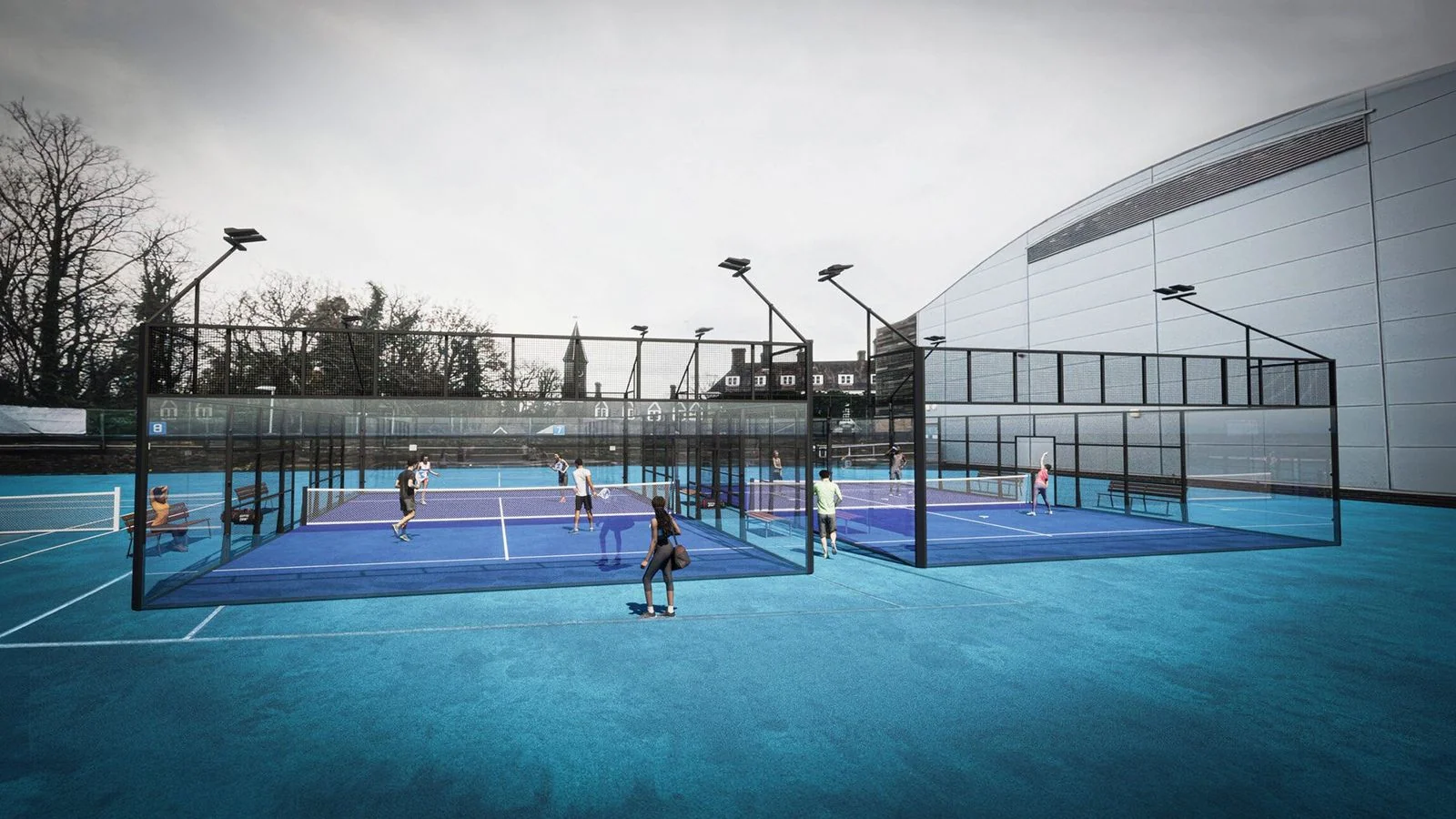5 Perbedaan Lapangan Padel dan Tenis yang Wajib Tahu