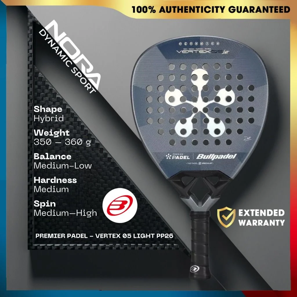 Bullpadel Vertex 05 Light 2026 Premier Padel Racket Padel