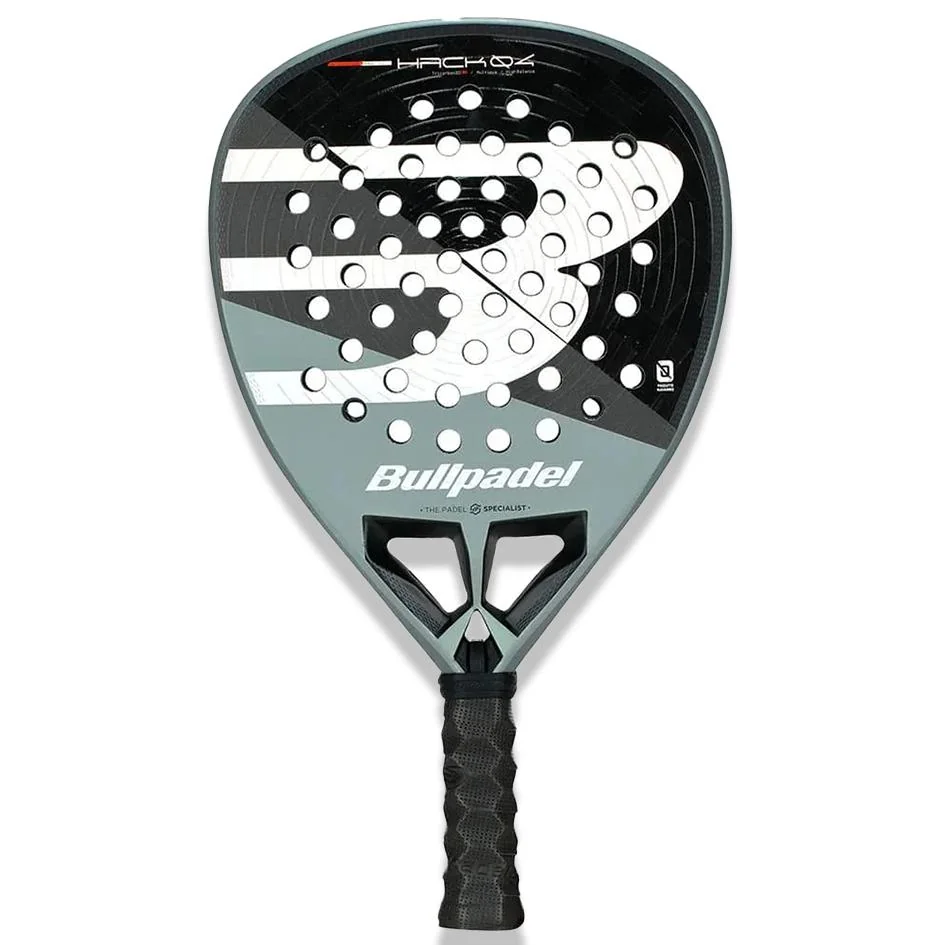 Bullpadel Hack 04 26 Padel Racket Untuk Accelerating Attack TriCarbon 18K Multieva 365-375g