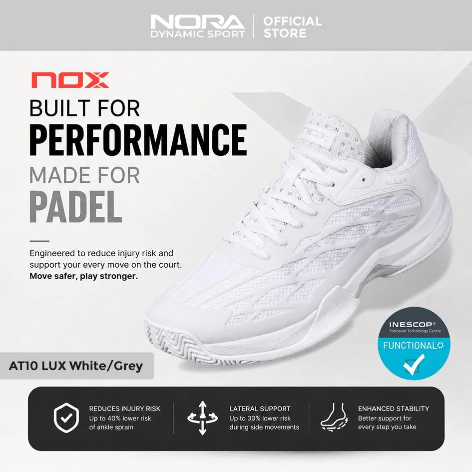 Nox Calzado Nerbo White/Cool Grey Rubber Shoes
